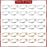 AOTO 10 Pieces Earring Clips Converter Easy Open Loop Turn Any Studs DIY Earring