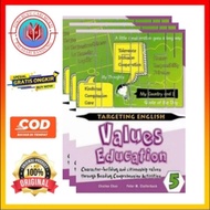 ORIGINAL USED ENGLISH VALUES EDUCATION 5 TARGETING BOOK