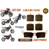 HUSQVARNA SM 450R SM 610IE SMS 630 SRM 630 SM 701 SUPERMOTO 701 BRAKE PADS SINTERED LONG LIFE TOP QU