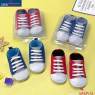 Infant Baby Girl And Boy Anti-slip Canvas First Walker Sneakers Lace-up Flat Shoes Quality BY-264