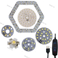 1/5x DC 5V usb LED chip Beads 2w 3w 5w 10W Surface Dimmable bulb Light Source SMD 5730 Light  single