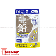 Viên uống kẽm DHC 60 viên 60 ngày | Viên uống bổ sung kẽm DHC Zinc gói túi zip tăng cường hệ miễn dị
