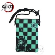 鬼滅之刃 鬼滅の刃 日版 直身 斜揹袋 斜挎包 便攜 手機袋 戶外 隨身袋 收納袋 儲物袋 惡魔殺手 (竈門炭治郎)