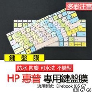 HP 惠普 Elitebook 830 G7 G8 835 G7 注音 繁體 鍵盤膜 鍵盤套 鍵盤保護膜 鍵盤保護套