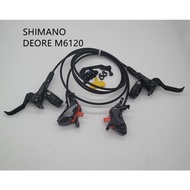 NEW SHIMANO DEORE M6100 M6120 Brake set 4 piston hydralic Brake hose 900/1600mm  Front&amp;Rear Moun