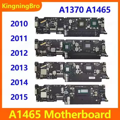 Original Laptop Motherboard For Macbook Air 11" A1370 A1465 Logic Board 4GB 8GB 2010 2011 2012 2013 