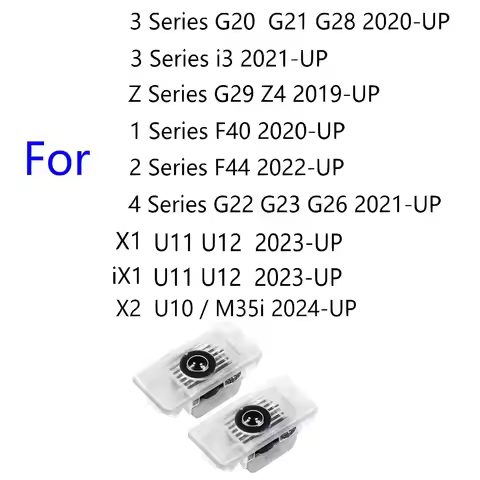 2X LED Car Door Projector Light For BMW 1 2 3 X1 ix1 Series i3 G20 G21 G22 G23 F40 F44 U10 U11 U12 G