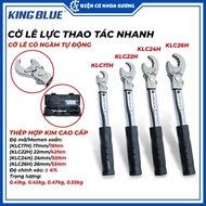Kingblue quick-action torque wrench 17mm, 22mm, 24mm, 26mm KLC17H, KLC22H, KLC24H, KLC26H - Genuine
