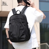 LouisWill กระเป๋าสะพายผู้ชายกระเป๋าเป้สะพายหลังผู้ชายกระเป๋าโรงเรียนเดินทางลำลองกระเป๋าเป้แล็ปท็อปกร
