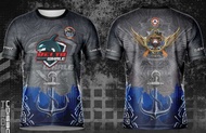 Premium Delta Killer Whale T-Shirt Maritime Anchor & Winged Emblem Design Philippine Naval Apparel |