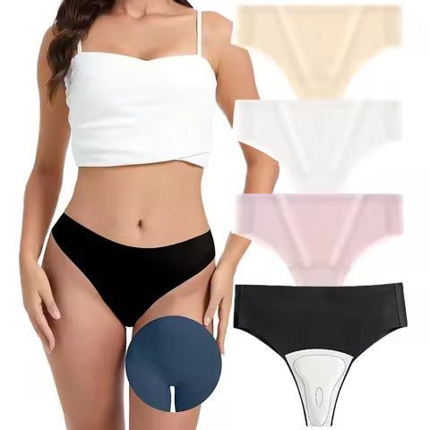 Camel Toe Concealer Silky Panties Seamless Camel Toe Hider Underwear for Women Invisible Camel Toe C