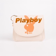 Playboy รุ่น Pouch Coin Bag(O)กระเป๋าสตางค์ใส่เหรียญ รหัส ST-CBS254PB013 ดีไซน์กระเป๋าฝาพับ สกรีนลา