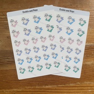 Yoga Sticker for Planner and Bullet Journal