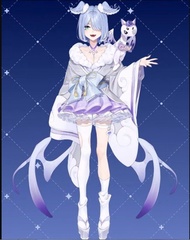 COSPLAY Elira cos服 彩虹社Vtuber