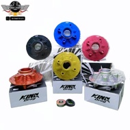 KING DRAG RS150 CNC SPROCKET HUB ALLOY HUB SPROCKET HUB WITH BEARING & OIL SEAL