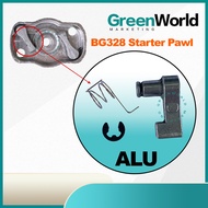 BG328 Recoil Starter Pawl Assy Metal With Spring Mesin Rumput Starter Pawl Tanaka Tanika