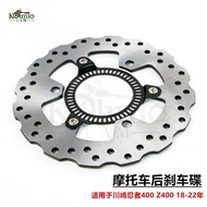 Promotion Suitable for Kawasaki Ninja NINJA400 Z400 18-22 Motorcycle Front Rear Brake Disc Disc Brak