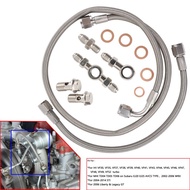 accessory upgrade replacement For Subaru AVCS Mitsubishi TD04 TD05 TD06 02-06 WRX New Turbo Oil Feed