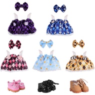 Doll Costume, 5 Pack Clothes for 6" Doll, Includes 3 Pairs of Shoes, Great for Play and Display, Cos