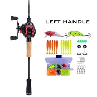 FRRTC ชุดรีลเหยื่อตกปลาคันเบ็ดตกปลา M-Power Fast และรอกตกปลา19 + 1 BB รอกเบทคาสติ้ง