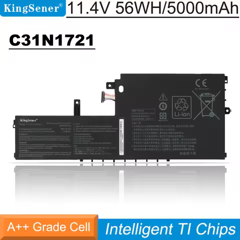 KingSener C31N1721 Laptop Battery For ASUS E406SA E406MA L406SA L406MA Series 0B200-02830100 11.4V 5