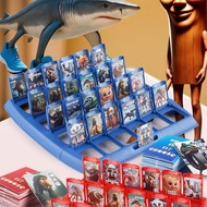 Guess Who I Am Puzzle Game Tung Tung Tung Character For Two Person Interactive Portable Tray A6r7