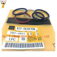 297-4841 For Excavator accessories CAT 329D 330D 336D Injector Oil Seal Repair Kit C7 C9 Engine 2974