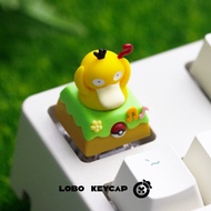 Duck Pokémon Keyboard Keycap Single Unique Cute Two-Dimensional Anime Mechanical Keyboard Customized