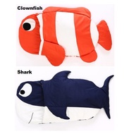 Clearance Sale!!! Baby Shark Sleeping Bag (Clownfish &amp; Shark) 0-12 Months Cotton Material