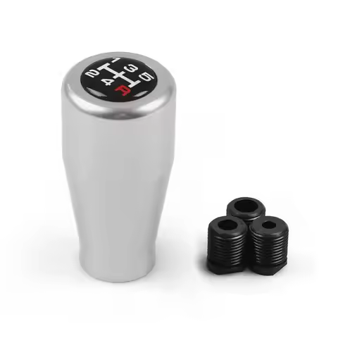 Zza For Racing 70MM 5 Speed Car Gear Shift Knob For M8 M10 M12 Shift Lever Gear Level Knob Shift Hea