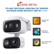 TP-Link Tapo Dual Lens Pan/Tilt Indoor/Outdoor Home Security Camera 3MP C246D - Genuine product