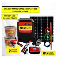 Crilight MAXSON Electric Set Fence MP23W Complete Set (8 Hingga 10 Ekar)