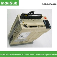 SGDS-10A01A SERVOPACK Refurbished AC Servo Motor Driver 200V Sigma III Series