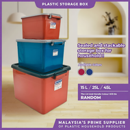 MAXONIC Storage Box with Wheels – 15L / 25L / 45L Storage Organizer