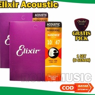 . Elixir Nanoweb Phosphor Bronze Strings Acoustic Guitar Strings Stainless Steel Elixir Guitar Strin
