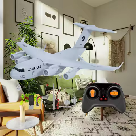 RC Plane Foam Transport Aircraft Planes Channels Trading Postage Plane RC Plane Control Birthday Adu