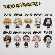 Sticker Anime Tokyo Revengers 3 Takemichi Mikey Draken Chifuyu Baji