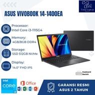 Laptop Baru Asus Vivobook 14-1400Ea/Core I3/Ram 4Gb/Ram 8Gb/Ssd
