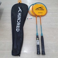 Hundred Powertek Ultra X Strung Badminton Racket (2 pieces)