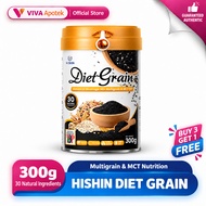[VIVA Apotek] Hishin DietGrain 300g | Multigrain Botanical Beverage With Prebiotic & MCT Oil For Gut