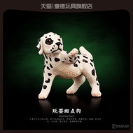 T Tongde Simulation Animal Toy Model Play Dalmatian Dog Dalmatian Dog Plastic Dog Children Gift Orna