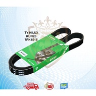 LUCAS FAN BELT FOR TOYOTA HILUX KUN25(7PK1516) / REVO GUN125(7PK2050)