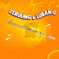 Seruling / Suling Sunda Bambu 4&amp;6 Lubang