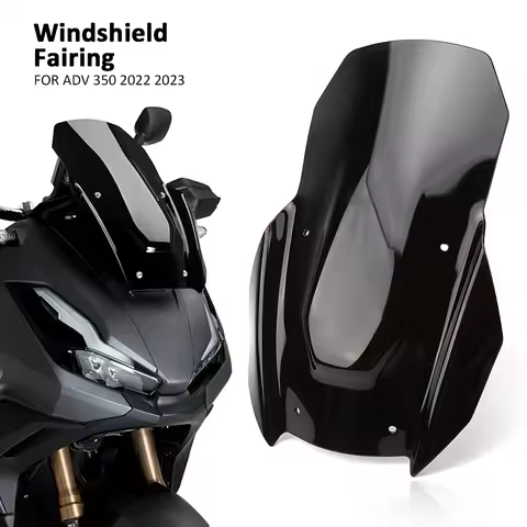 New Motorcycle Accessories Windshield Acrylic Front Windshield Shroud For HONDA ADV350 Adv350 adv350