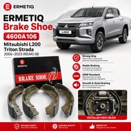 ERMETIQ Brake Shoe Mitsubishi L200 2005-2023 4600A106 (AUTO PARTS)