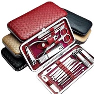 19pcs Nail Care Set Ear Hair Hand Hair Face and Many Again Nail Cutter Nail Clip Remove Dead skin ve