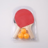 Table Tennis Racket Set 2 Racket 3 Ball Horizontal Racket Straight Racket Table Tennis Racket Multic