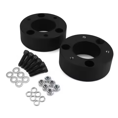 1.5'' Inch 2'' In Black Front Leveling Lift Kit For 2004-2019 Ford F150 2WD And 4WD Strut Spacers Su
