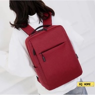 Laptop Bag Backpack USB Charging Port Water Resistant Bag Multi Compartment Travel Business Office C