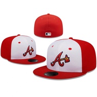 Atlanta Braves  MLB High Quality Fashion Brand Closed/Fitted Cap Baseball Cap BKKD